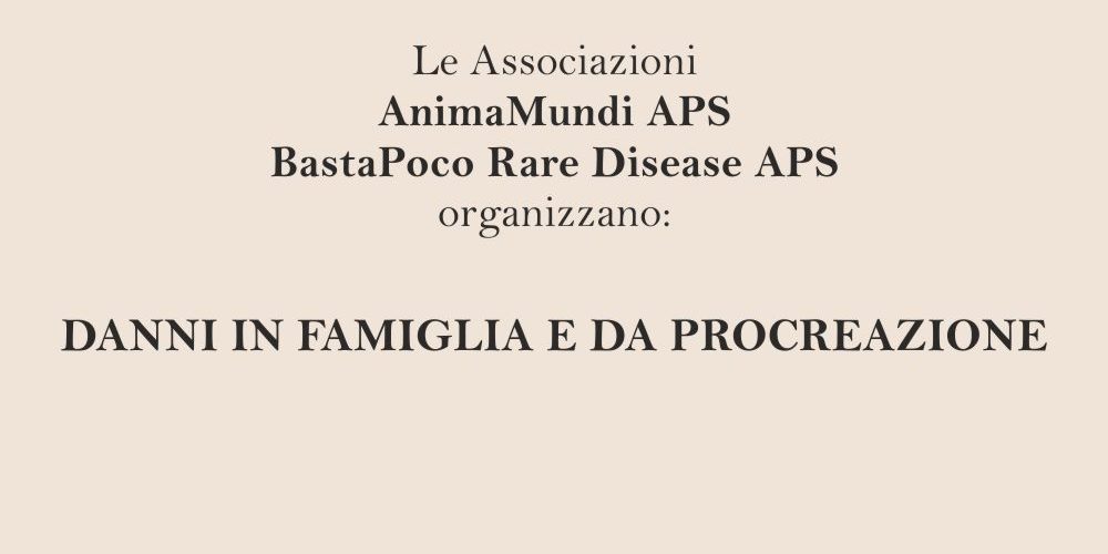 Convegno “DANNI IN FAMIGLIA E DA PROCREAZIONE” 28 Settembre 2018 – Hotel Palace
